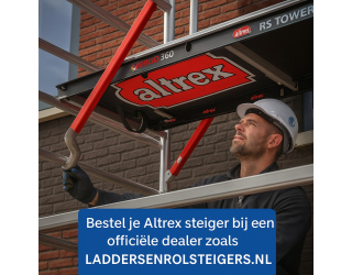 Waar koop ik een veilige Altrex rolsteiger met Fiber-Deck® vloer?