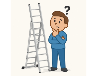 Veilig werken op hoogte: waar moet een goede aluminium ladder aan voldoen?