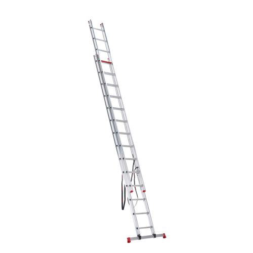 Altrex All Round dubbele ladder ongecoat 2x14 treden