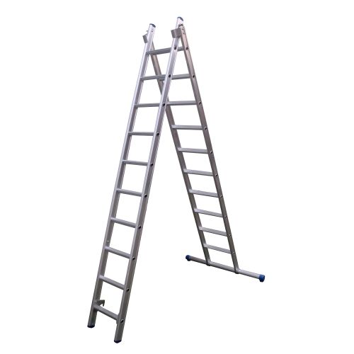 Euroscaffold dubbele ladder recht