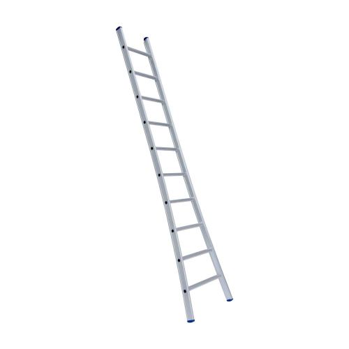 Enkele ladder uitgebogen Euroscaffold 1x6