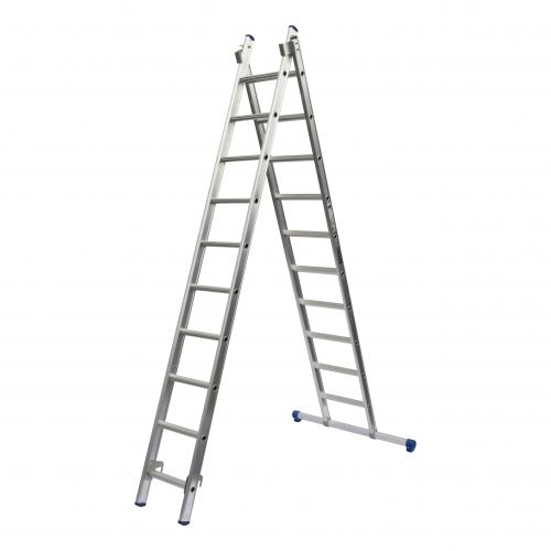 Euroscaffold dubbele ladder recht 2x10