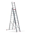 Altrex Atlantis driedubbele ladder gecoat 3x10 treden