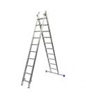Euroscaffold dubbele ladder recht 2x14