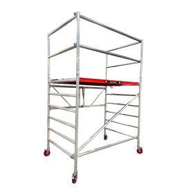 Altrex brede kamersteiger 4 meter werkhoogte (135x185 cm)