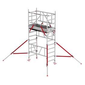 Altrex Mitower PLUS rolsteiger Safe-Quick® Fiber-Deck® 75x165 4,2 m werkhoogte 