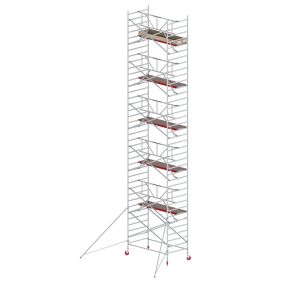 Altrex Rolsteiger Professioneel 135x185 12,2 m werkhoogte Enkele Voorloopleuning