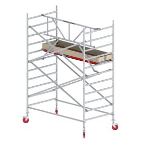 Altrex Rolsteiger Professioneel 135x185 4,2 m werkhoogte Enkele Voorloopleuning