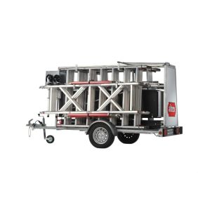 Altrex Rolsteiger RS52 135x245 10,2 m werkhoogte FiberDeck® Dubbele Voorloopleuning incl. Steigeraanhanger DeLuxe