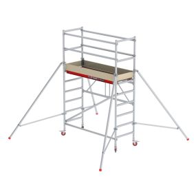 Altrex Vouwsteiger 4m werkhoogte incl. stabilisatoren + kantplankset