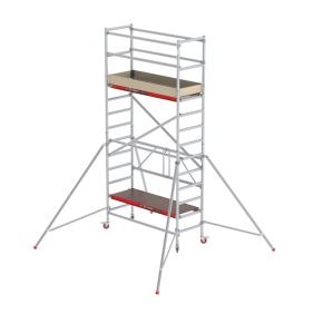 Altrex vouwsteiger 4.8m werkhoogte incl. 4 stabilisatoren