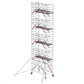 Altrex Rolsteiger RS52 135x185 10,2 m werkhoogte Enkele Voorloopleuning Fiber-Deck®