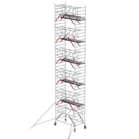 Altrex Rolsteiger RS52 135x185 12,2 m werkhoogte Enkele Voorloopleuning Fiber-Deck®