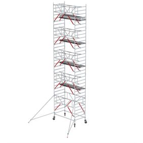 Altrex Rolsteiger RS52 135x305 11,2 m werkhoogte Enkele Voorloopleuning Fiber-Deck®