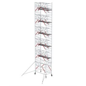 Altrex Rolsteiger RS52 135x305 13,2 m werkhoogte Enkele Voorloopleuning Fiber-Deck®