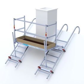 Daksteiger / schoorsteensteiger compleet Euroscaffold