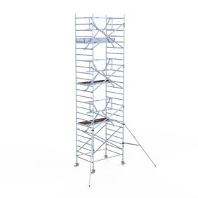 Euroscaffold Rolsteiger 135x185 8,2m werkhoogte Enkele Voorloopleuning