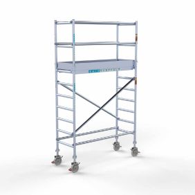 Rolsteiger compleet 4.2 meter werkhoogte 75x305 Lichtgewicht platform