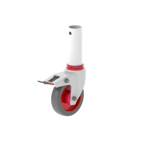 Altrex kamersteiger wiel 150MM met rem (set 4 stuks)