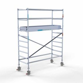 Rolsteiger compleet 4.2 meter werkhoogte 0.90 x 245 Lichtgewicht platform
