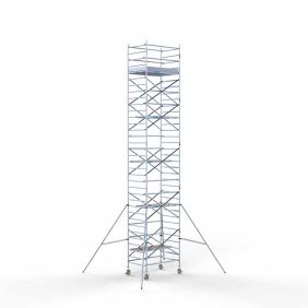 Rolsteiger compleet 11.2 meter werkhoogte 135 x 185 Lichtgewicht platform