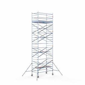Rolsteiger compleet 9.2 meter werkhoogte 135 x 245 Lichtgewicht platform