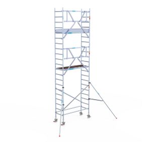 Rolsteiger Professioneel 75x305 7,2m werkhoogte Enkele Voorloopleuning Euroscaffold