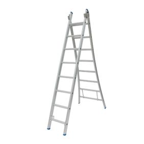 Solide 2-delige reformladder 2x8 sporten