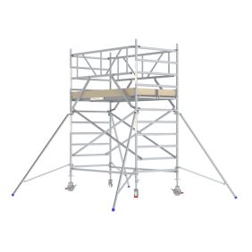 Skyworks Rolsteiger Professioneel 135x305 4,2 m werkhoogte Dubbele Voorloopleuning