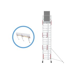 Solar Rolsteiger 135x245 10,2m WH, incl. Solarlift en 2x RSS Dakrandbeveiliging 3m