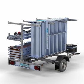 Euroscaffold Rolsteiger Basic 135x245 10,2 m werkhoogte CarbonDeck incl. Steigeraanhanger Open