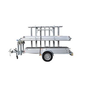 Skyworks Rolsteiger Basic 135x245 8,2 m werkhoogte incl. Steigeraanhanger Open