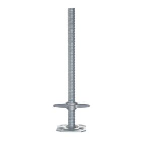 Steigervoet 60 cm met stalen spindel