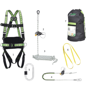 Valbeveiliging set comfort voor Daken
