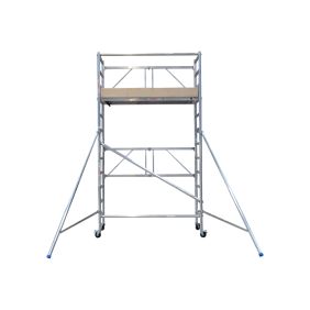 Skyworks Vouwsteiger 4,5m werkhoogte incl. stabilisatoren + kantplankset