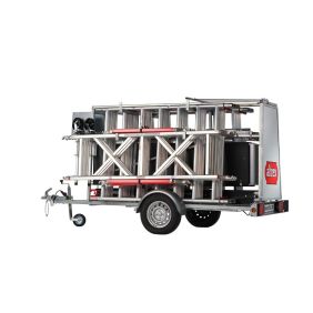 Altrex RS52-TX steiger 1.35 x 2.45 x 10.20WH Fiber-Deck inclusief Steigeraanhanger DeLuxe