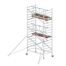 Altrex Rolsteiger Professioneel 135x185 6,2 m werkhoogte Enkele Voorloopleuning