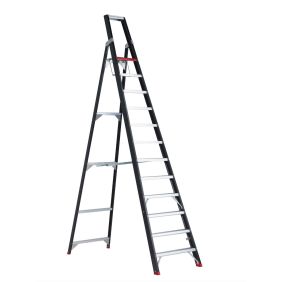 Altrex Taurus trap enkel oploopbaar 1x12 treden TGB12