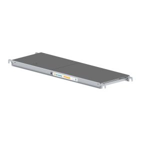 Steiger platform Carbon met luik Universeel (lichtgewicht)