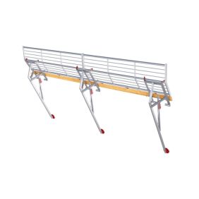 RSS Dakrandbeveiliging Schuin Dak 30M incl. Transportbok (compleet)
