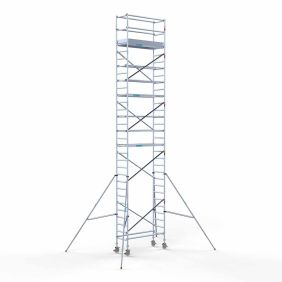 Euroscaffold rolsteiger Euro 10.2 meter werkhoogte 75 x 185 Lichtgewicht platform
