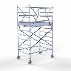 Rolsteiger dubbele voorloopleuning 4.2 meter werkhoogte 135 x 185