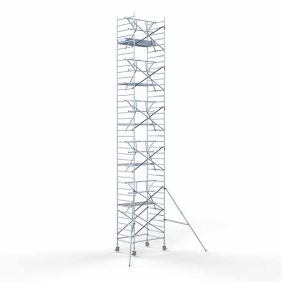 Rolsteiger enkele voorloopleuning 12.2 meter werkhoogte 135 x 185