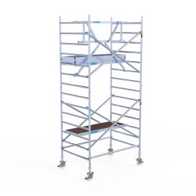 Euroscaffold Rolsteiger 135x245 5,2m werkhoogte Enkele Voorloopleuning