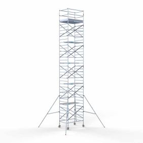 Rolsteiger compleet 12.2 meter werkhoogte 135 x 185 Lichtgewicht platform