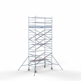 Rolsteiger compleet 7.2 meter werkhoogte 135 x 245 Lichtgewicht platform