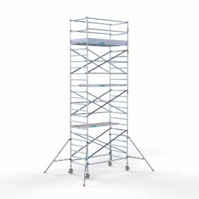 Rolsteiger compleet 8.2 meter werkhoogte 135 x 245 Lichtgewicht platform