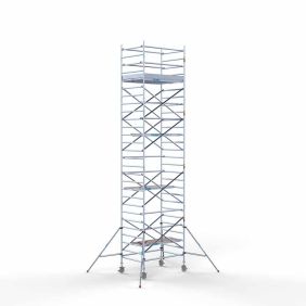 Rolsteiger compleet 9.2 meter werkhoogte 135 x 185 Lichtgewicht platform