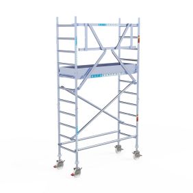 Rolsteiger Professioneel 75x185 4,2m werkhoogte Enkele Voorloopleuning Euroscaffold