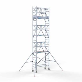 Rolsteiger dubbele voorloopleuning 8.2 meter werkhoogte 0.75 x 245